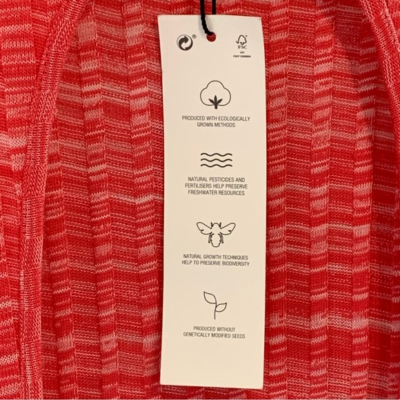 *NWT* Zara Ribbed Midi Dress - Picture 9 of 9